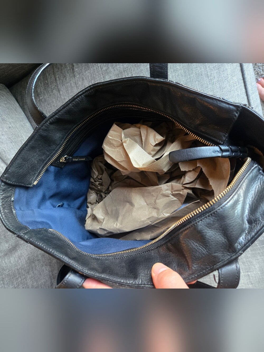 Cole Haan leather bag - Picture 4 of 14
